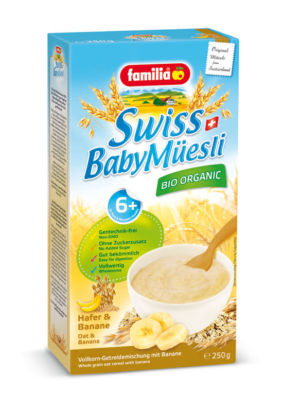 瑞氏麥寶寶有機(jī)香蕉燕麥粉6+