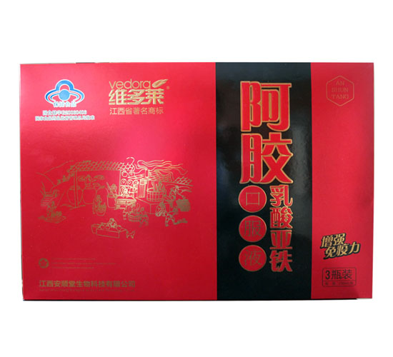 維多萊阿膠乳酸亞鐵禮盒