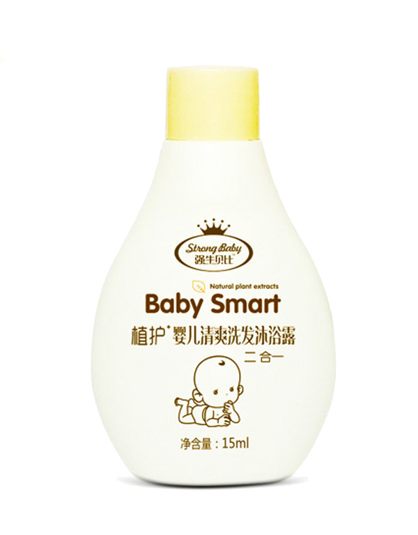 強生貝比嬰兒清爽洗發沐浴露