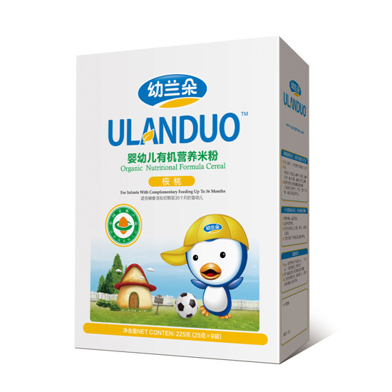 幼蘭朵核桃有機米粉