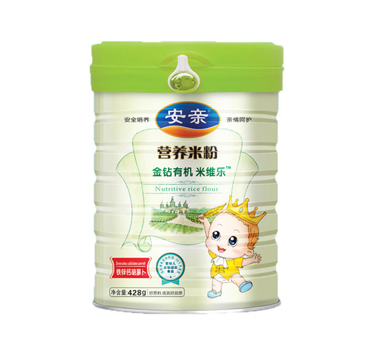 安親428克米維樂鈣鐵鋅胡蘿卜有機(jī)米粉
