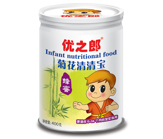 優之郎菊花清清寶400克罐