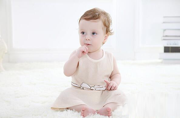 蓓琪兔嬰兒內衣2015春夏新款間條背心裙0