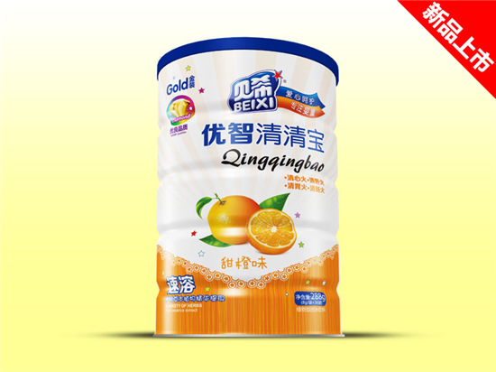 貝希速溶清清寶鐵聽-優智(甜橙味)