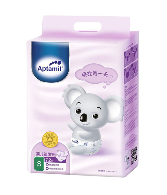 愛(ài)他美大包紙尿褲S碼72片