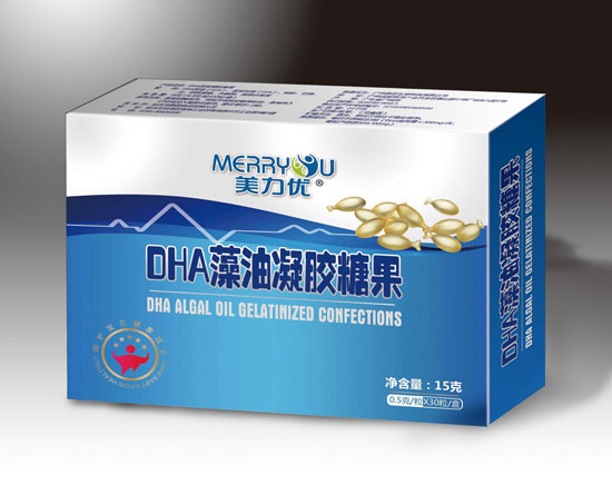 美力優DHA藻油凝膠糖果