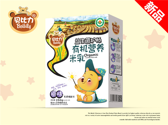 貝比力原味無蔗糖有機營養米乳盒裝