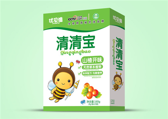 優貝滋山楂開味清清寶盒裝