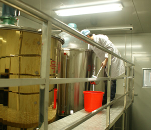 知心貝比濕巾生產(chǎn)車間