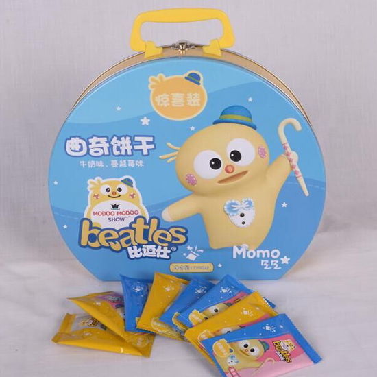 比逗仕牛奶、蔓越莓味曲奇餅干550