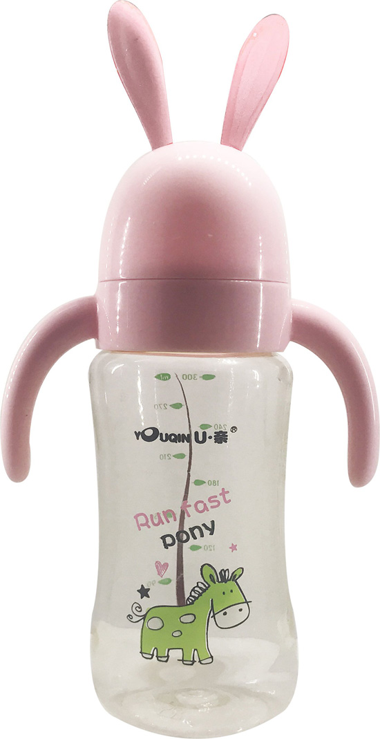 優親小馬奶瓶粉色