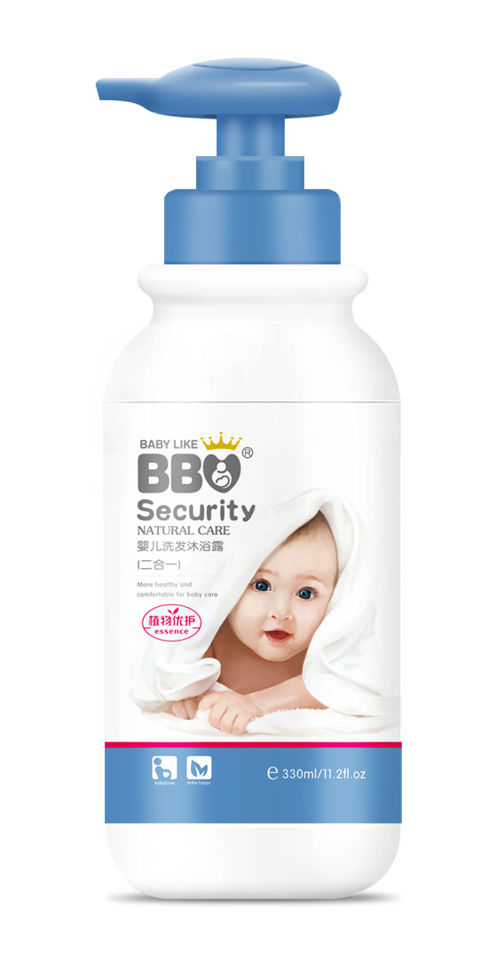 娃娃愛洗發沐浴二合一350ml
