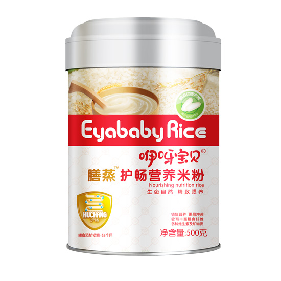 咿呀寶貝膳蒸護暢營養米粉-聽裝