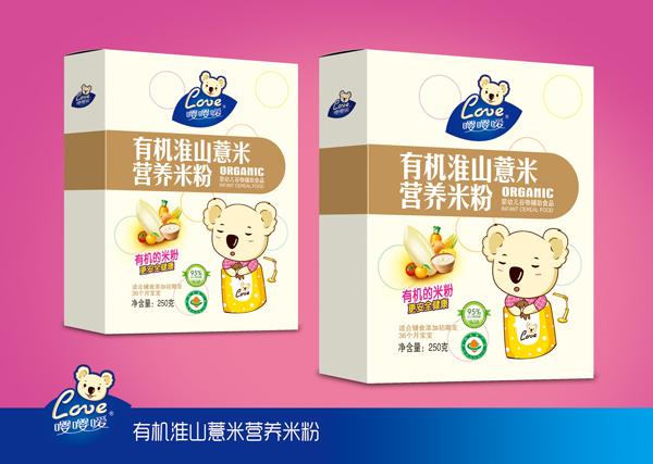 嚶嚶噯有機淮山薏米營養米粉