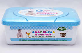 住邦嬰兒護(hù)膚濕巾80片盒裝