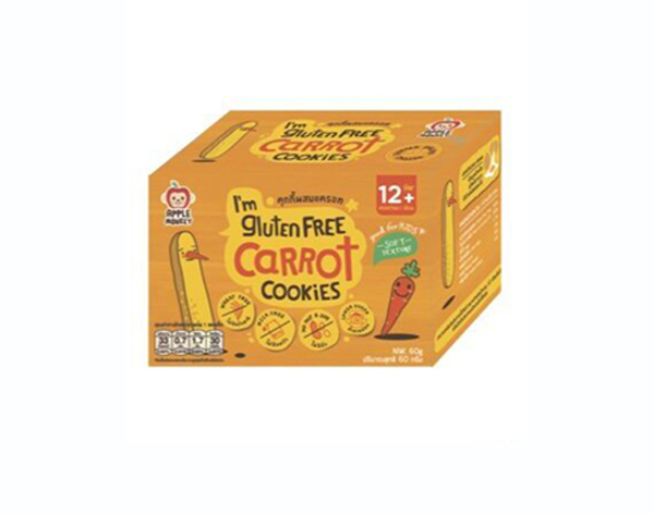蘋果猴無麩質曲奇-胡蘿卜