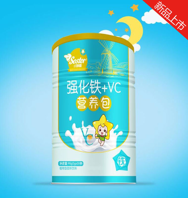 小萌星強化鐵+VC營養包
