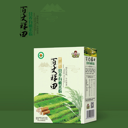 童小蠻淮山薏米營養有機米粉-盒裝