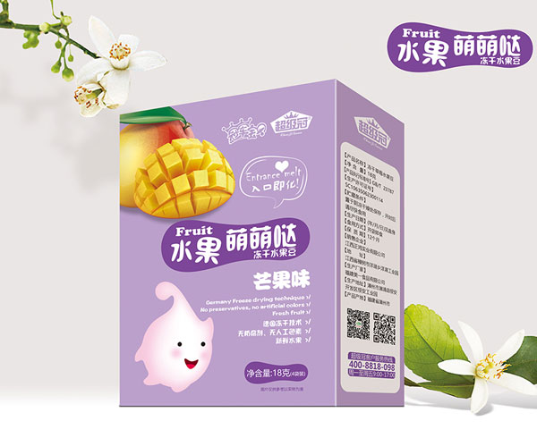 冠軍寶貝超級冠凍干水果奶豆(芒果)