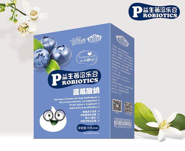 冠軍寶貝超級冠益生菌溶樂豆(藍莓)