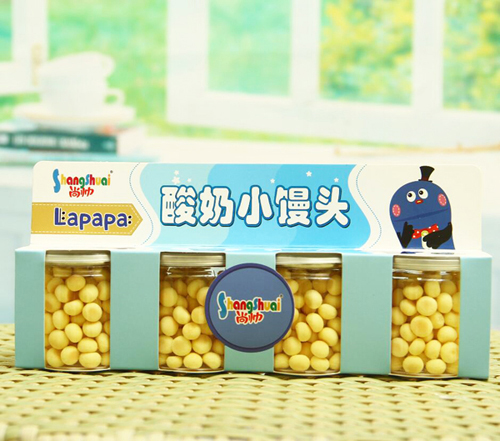 尚帥酸奶小饅頭-藍色