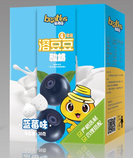 比逗仕酸奶溶豆豆 -藍(lán)莓味