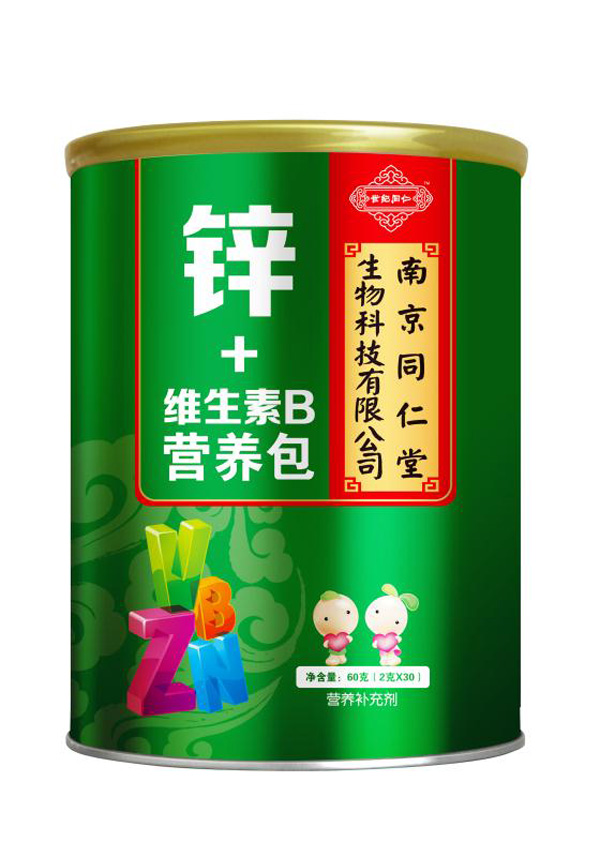 南京同仁堂世紀同仁鋅+維生素B營養包