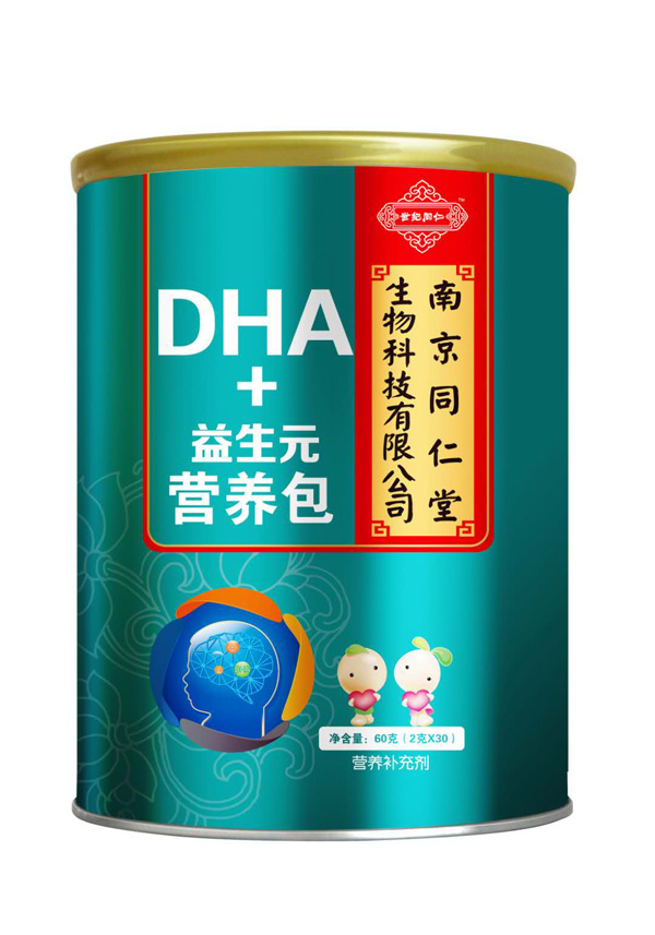 南京同仁堂世紀同仁DHA+益生元營養包