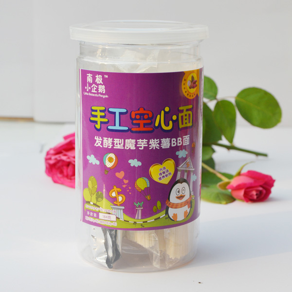 南極小企鵝魔芋紫薯空心面正