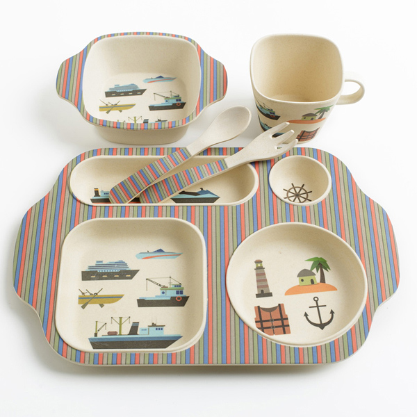 邦貝小象兒童卡通餐盤11