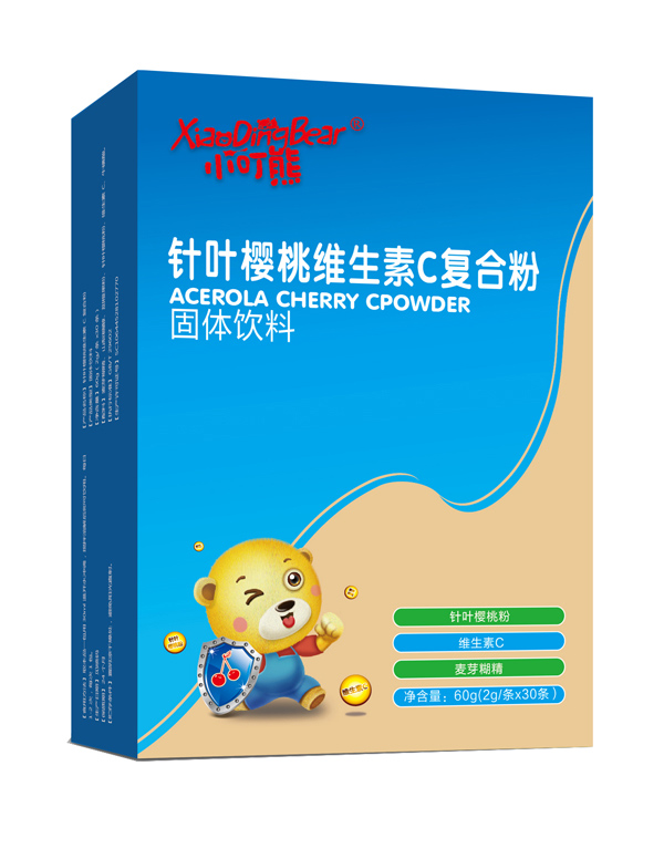 小叮熊針葉櫻桃維生素C粉-豎版