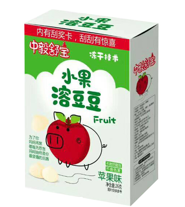 中毅舒寶水果溶豆豆-蘋(píng)果味