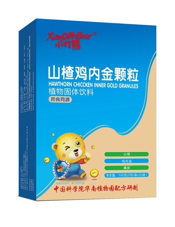 小叮熊山藥雞內金苓顆粒豎版
