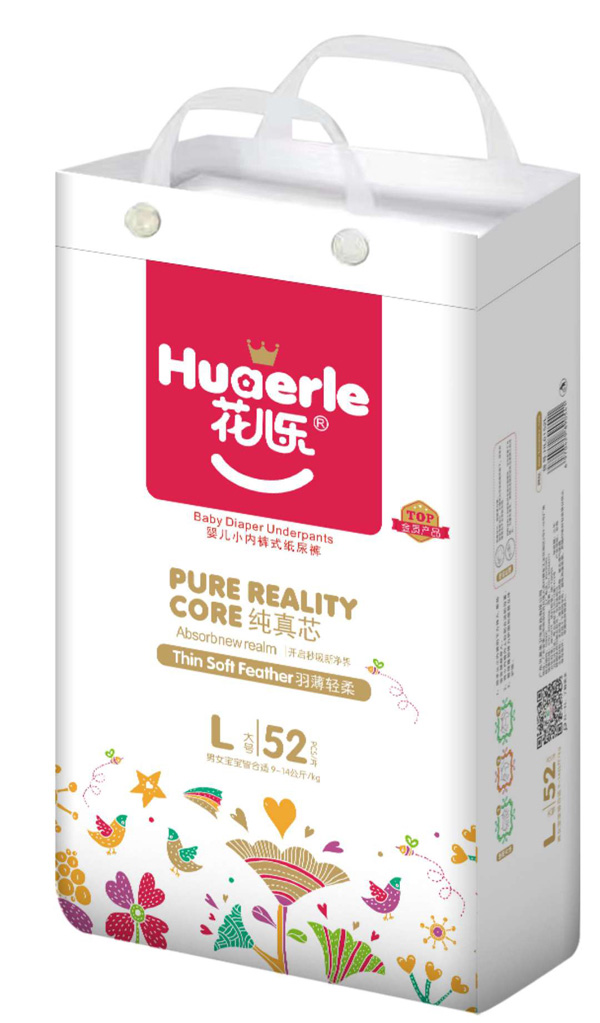 花兒樂嬰兒小內褲式紙尿褲L