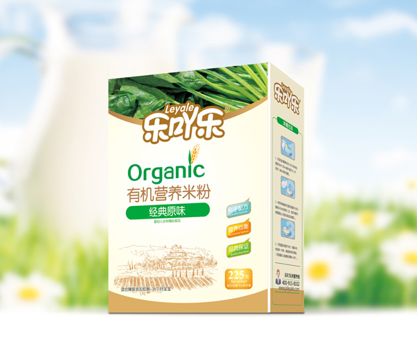 樂吖樂有機營養米粉經典原味盒裝