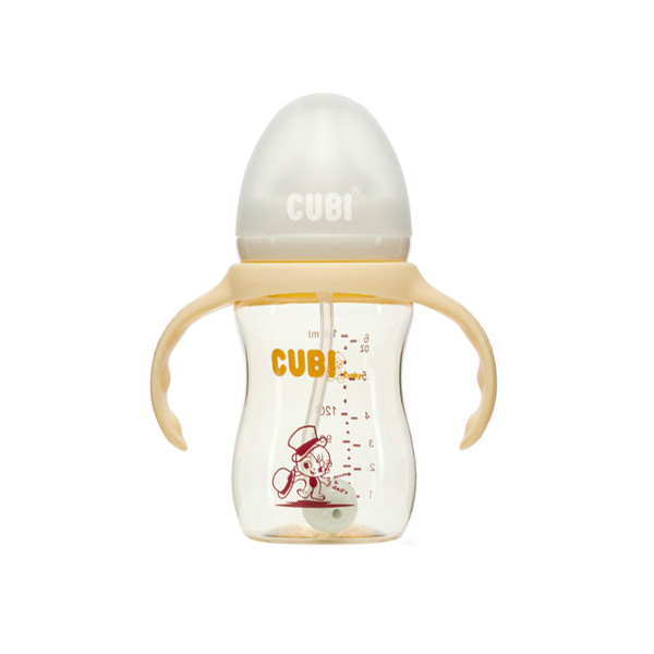 CUBI時尚系列PPSU香蜜黃奶瓶180ML