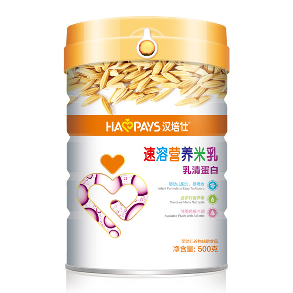 漢培仕速溶營養米乳乳清蛋白聽裝