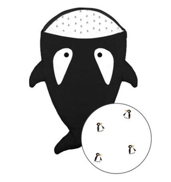 西班牙baby bites 鯊魚睡袋 深黑色.jpg 西班牙baby bites 鯊魚睡袋 深黑色.jpg