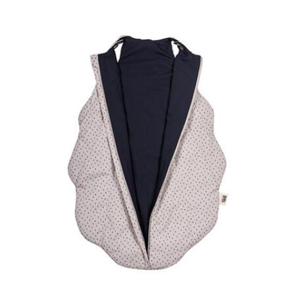 西班牙baby bites嬰兒背心式小海貝睡袋 米黃色