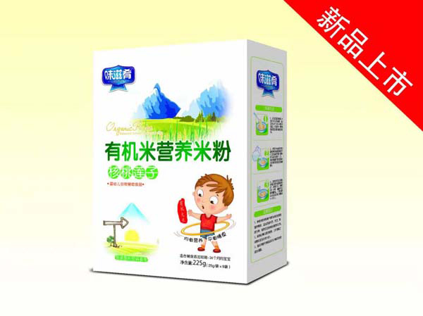 味滋肴有機營養米粉-核桃蓮子 盒裝