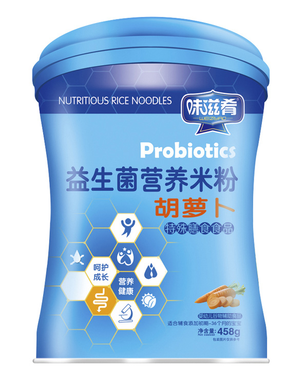 味滋肴益生菌營養米粉-胡蘿卜(聽)