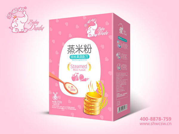 乖嘟嘟核桃果蔬蒸米粉