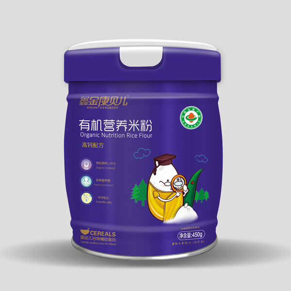 鑫金康貝爾有機營養米粉-高鈣配方