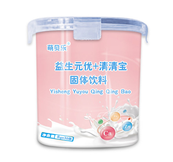 萌貝樂益生元優+清清寶固體飲料