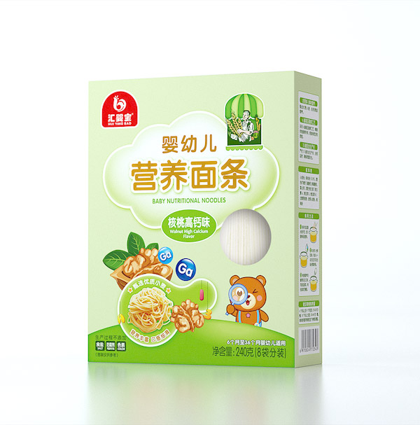 匯嬰寶嬰幼兒營養面條-核桃高鈣味