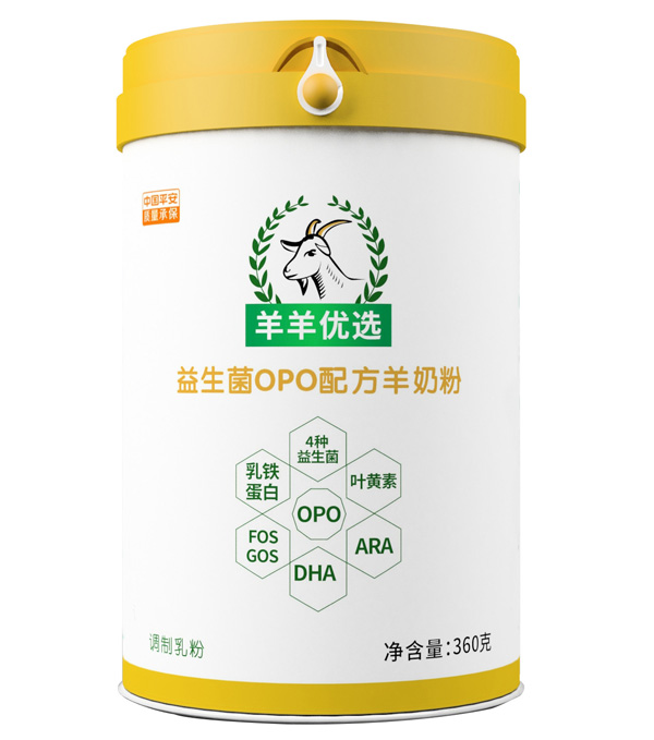 羊羊優選益生菌OPO配方羊奶粉360g