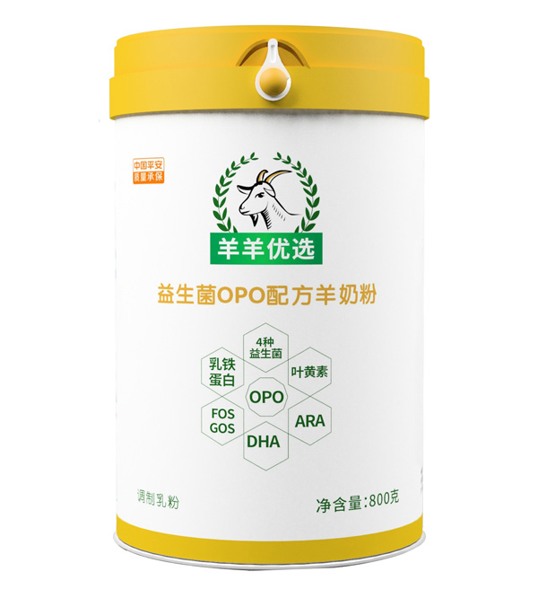 羊羊優選益生菌OPO配方羊奶粉800g