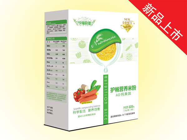 今福貝健護暢營養米粉-AD鈣果蔬盒裝