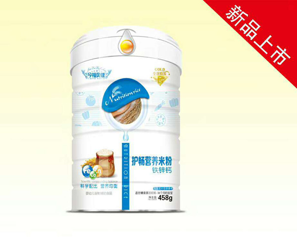 今福貝健護暢營養米粉-鐵鋅鈣罐裝