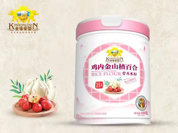 金盾愛嬰雞內(nèi)金山楂百合營(yíng)養(yǎng)米粉